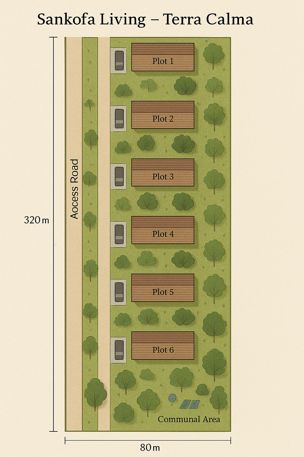 2D Lageplan Terra Calma